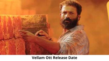 Vellam OTT Release Date and Time Confirmed 2022: When is the 2022 Vellam Movie Coming out on OTT SUN NXT?